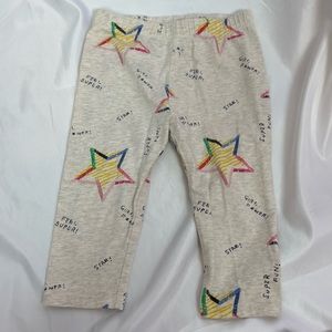 3 FOR $15 Baby Gap Star Girl Power Pull On Pants, size 2 Years Toddler